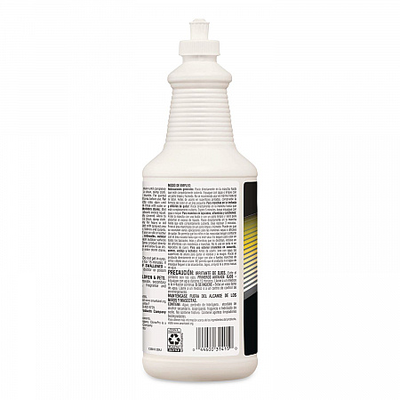 CloroxPro Urine Remover for Stains and Odors, Clean Floral Scent, 32 oz Pull-Top Bottle, 6/Carton (31415)