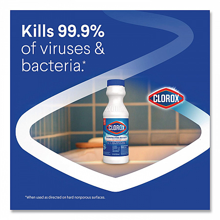 Concentrated Regular Disinfecting Bleach, Unscented, 11 oz Bottle, 28/Carton (32436CT)