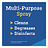 CloroxPro Cleaner Degreaser Disinfectant, 128 oz Refill, 4/Carton (35300CT)