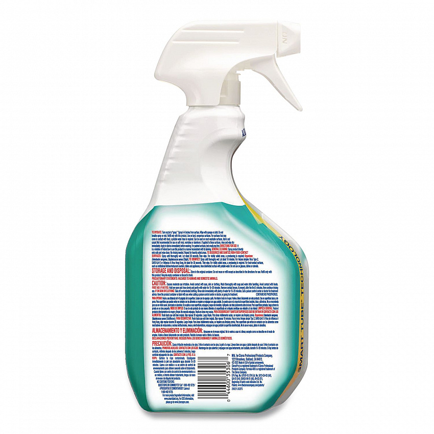 CloroxPro Cleaner Degreaser Disinfectant, 32 oz Spray, 12/Carton (35306CT)