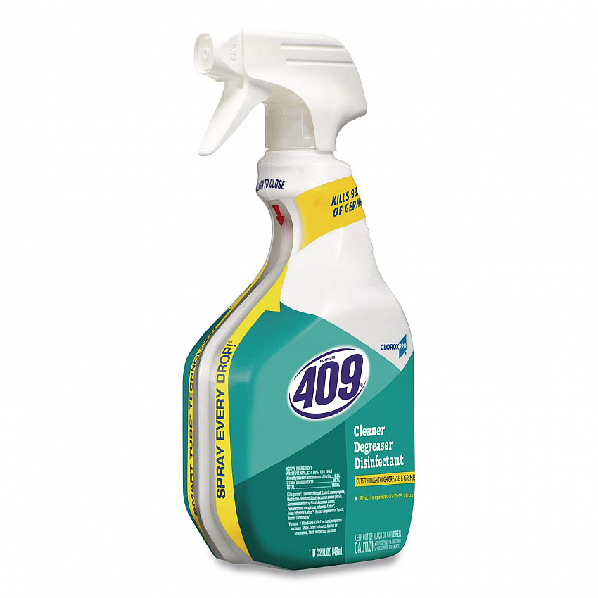 CloroxPro Cleaner Degreaser Disinfectant, 32 oz Smart Tube Spray Bottle (35306EA)