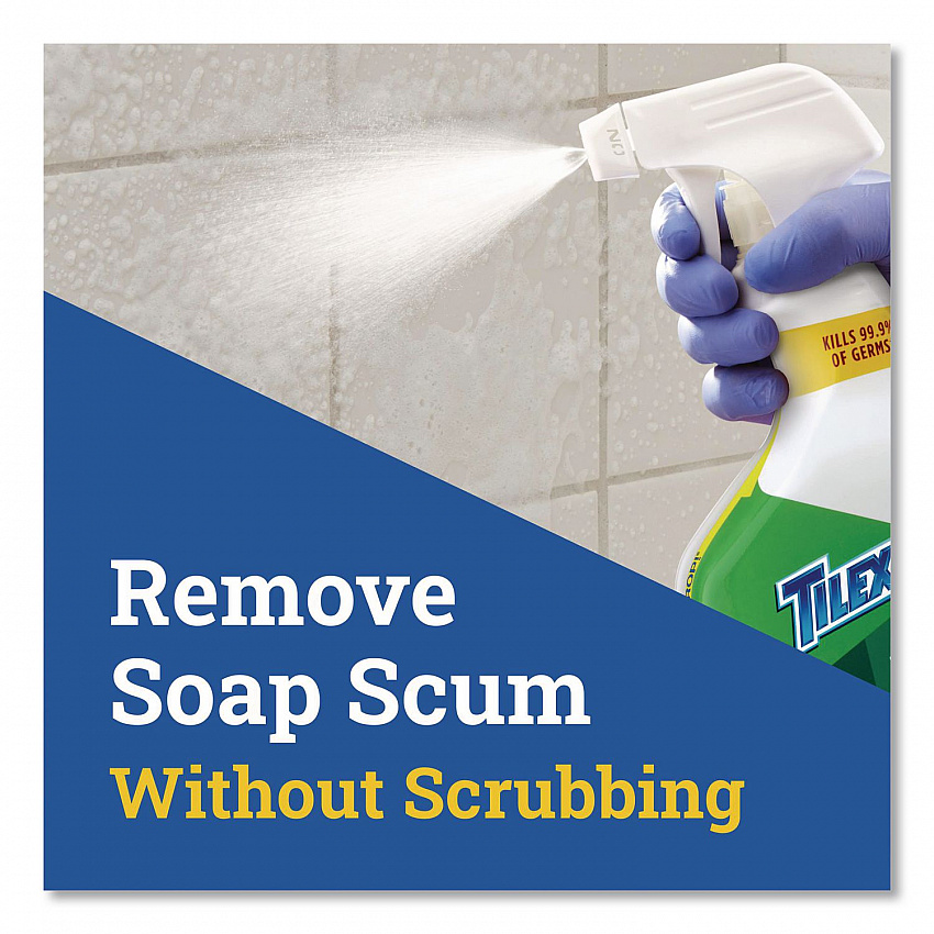 CloroxPro Disinfecting Soap Scum Remover Spray, Unscented, 32 oz Smart Tube Spray (35604EA)
