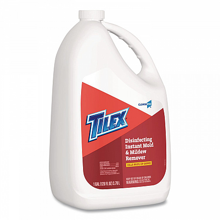 CloroxPro Disinfecting Instant Mold and Mildew Remover, Unscented, 128 oz Refill Bottle, 4/Carton (35605)