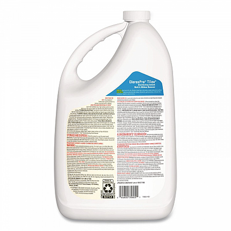 CloroxPro Disinfecting Instant Mold and Mildew Remover, Unscented, 128 oz Refill Bottle, 4/Carton (35605)