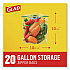 Zipper Food Storage Plastic Bags, Gallon Size, 10.75 x 10.19, Clear, 20 Bags/Box, 12 Boxes/Carton (55050)