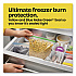 Zipper Food Storage Plastic Bags, Freezer Bags, Quart Size, 7.75 x 8.44, Clear, 20 Bags/Box, 12 Boxes/Carton (57035)