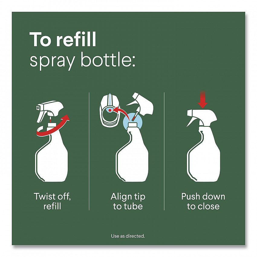 Disinfecting All Purpose Cleaner Spray, Crisp Lemon Scent, 32 oz Bottle, 9/Carton (60044CT)