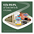 Disinfecting All Purpose Cleaner Spray, Crisp Lemon Scent, 32 oz Bottle, 9/Carton (60044CT)