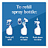 Clorox Pro EcoClean Disinfecting Cleaner, Unscented, 128 oz Refill Bottle, 4/Carton (60094CT)