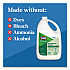Clorox Pro EcoClean Disinfecting Cleaner, Unscented, 128 oz Refill Bottle, 4/Carton (60094CT)