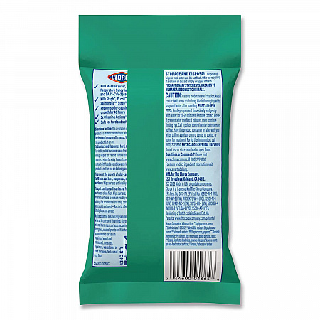 Disinfecting Wipes, On the Go Bleach Free Travel Wipes, 1-Ply, 6.53 x 2.79, Fresh Scent, White, 9/Pack, 24 Packs/Carton (60133)