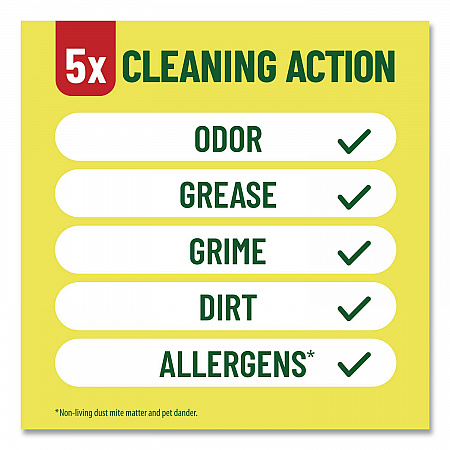 Multi-Surface Cleaner Concentrated, Lemon Fresh Scent, 14 oz Bottle, 12/Carton (60148CT)
