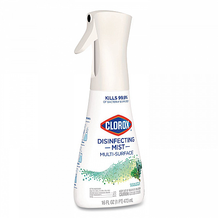 Disinfecting Mist, Eucalyptus Peppermint Scent, 16 oz Spray Bottle (60152)