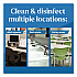 Clorox Pro EcoClean Disinfecting Cleaner, Unscented, 32 oz Spray Bottle, 9/Carton (60213CT)