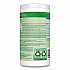 CloroxPro EcoClean Disinfecting Wipes, 1-Ply, 8 x 7, Unscented, White, 75 Count (60605EA)