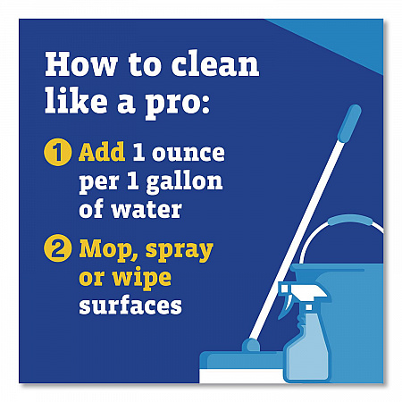 CloroxPro All Purpose Multi-Surface Cleaner, Original Pine Scent, 80 oz Bottle, 3/Carton (60606CT)