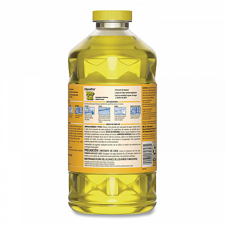 CloroxPro Multi-Surface Cleaner Concentrated, Lemon Fresh Scent, 80 oz Bottle, 3/Carton (60607CT)
