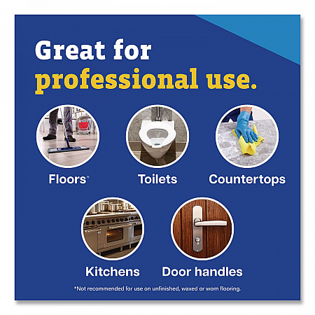 CloroxPro Multi-Surface Cleaner Concentrated, Lavender Clean Scent, 80 oz Bottle, 3/Carton (60608CT)