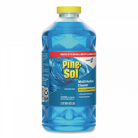 CloroxPro Multi-Surface Cleaner Concentrated, Sparkling Wave Scent, 80 oz Bottle, 3/Carton (60609CT)