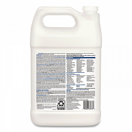 Bleach Germicidal Cleaner, Unscented, 128 oz Refill Bottle, 4/Carton (68978)