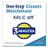 Dispatch Hospital Cleaner Disinfectant Towels w/Bleach, 1-Ply, 6.75 x 8, Unscented, White, 150/Canister, 8 Canisters/Carton (69150)