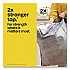ForceFlex MaxStrength Tall Kitchen Drawstring Trash Bags, 13 gal, Fresh Clean Scent, 24 x 28, White, 34/Box, 6 Boxes/Carton (70320)