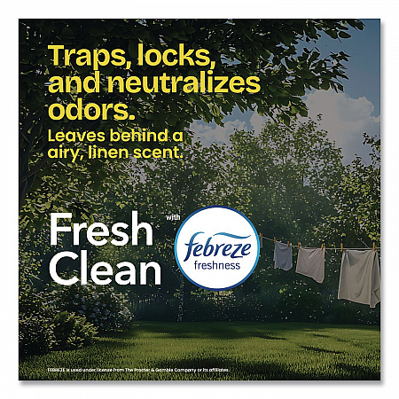 ForceFlex MaxStrength Tall Kitchen Drawstring Trash Bags, 13 gal, Fresh Clean Scent, 24 x 28, White, 34/Box, 6 Boxes/Carton (70320)