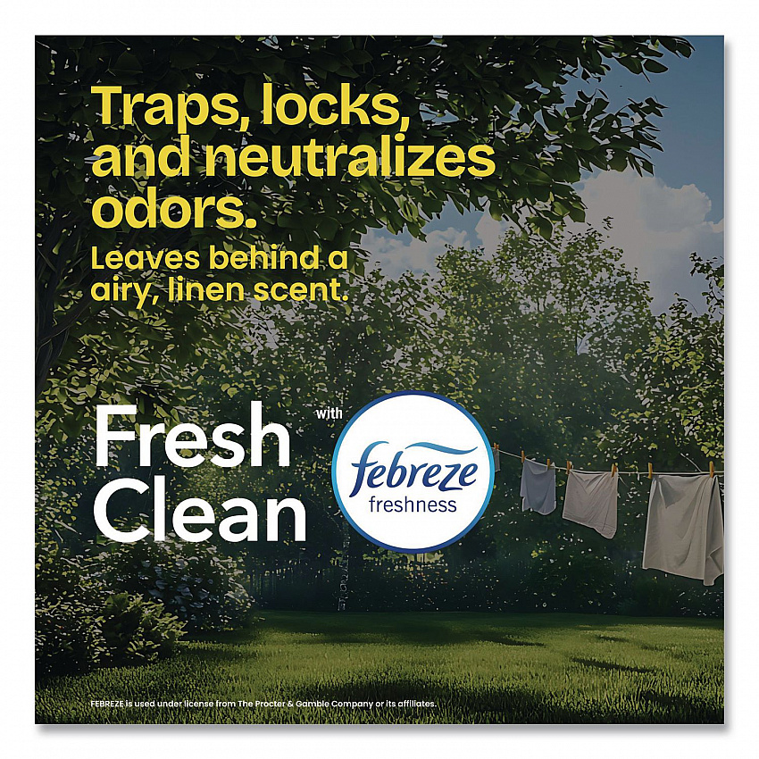 ForceFlex MaxStrength Tall Kitchen Drawstring Trash Bags, 13 gal, Fresh Clean Scent, 24 x 28, White, 34/Box, 6 Boxes/Carton (70320)