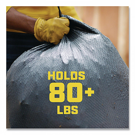 ForceFlexPlus Drawstring Large Trash Bags, 30 gal, 1.05 mil, 30
