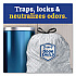CloroxPro ForceFlex Tall Kitchen Drawstring Trash Bags, 13 gal, 23.75 x 24.88, Gray, 100/Box (70427)
