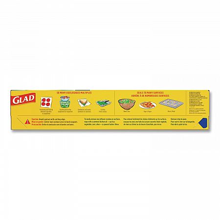 Press'n Seal Food Plastic Wrap, 70 sq ft, 12/Carton (70441)