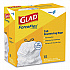 CloroxPro ForceFlex Tall Kitchen Drawstring Trash Bags, 13 gal, 24 x 27.38, Gray, 100/Box (78526)