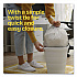 Small Twist-Tie Trash Bags, 4 gal, 0.74 mil, 23 x 21.63, White, 30/Box (78817EA)