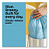 OdorShield Small Drawstring Trash Bags, 4 gal, Beachside Breeze Scent, 0.5 mil, 18