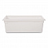 Food/Tote Boxes, 12.5 gal, 18 x 9 x 9, Plastic, White (FG350000WHT)