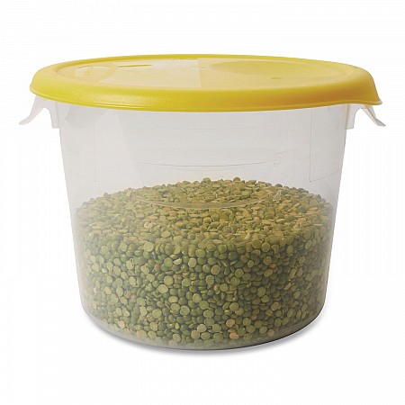 Round Storage Containers, 6 qt, 11.25