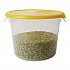 Round Storage Containers, 6 qt, 11.25