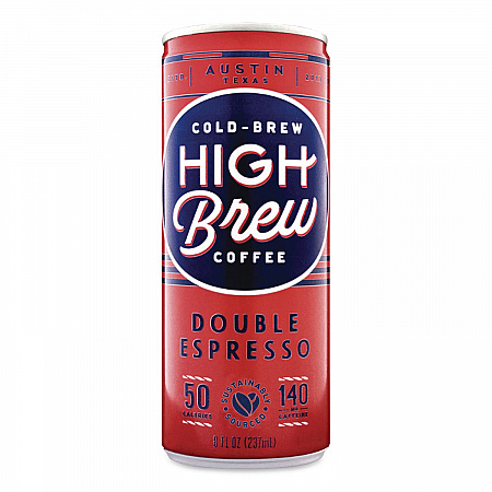 Cold Brew Coffee + Protein, Double Expresso, 8 oz Can, 12/Pack (00500)