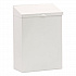 Feminine Hygiene Product Waste Receptacle, Metal, White (ND1W)