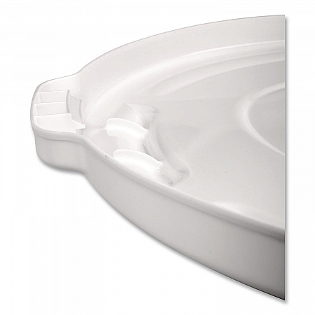 BRUTE Self-Draining Flat Top Lids, 19.88