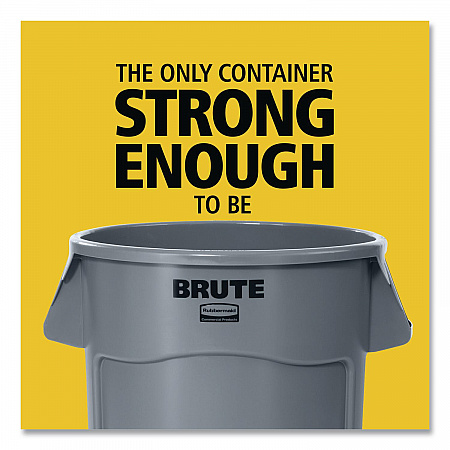 BRUTE Recycling Container, 20 gal, Resin, Blue (FG262073BLUE)