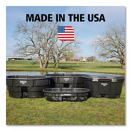 Brute Stock Tank, 100 gal, Black (FG424288BLA)