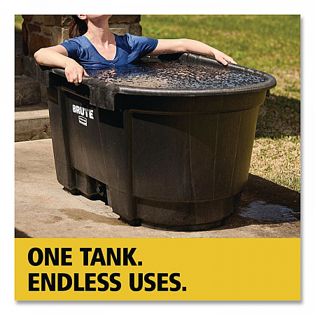 Brute Stock Tank, 100 gal, Black (FG424288BLA)