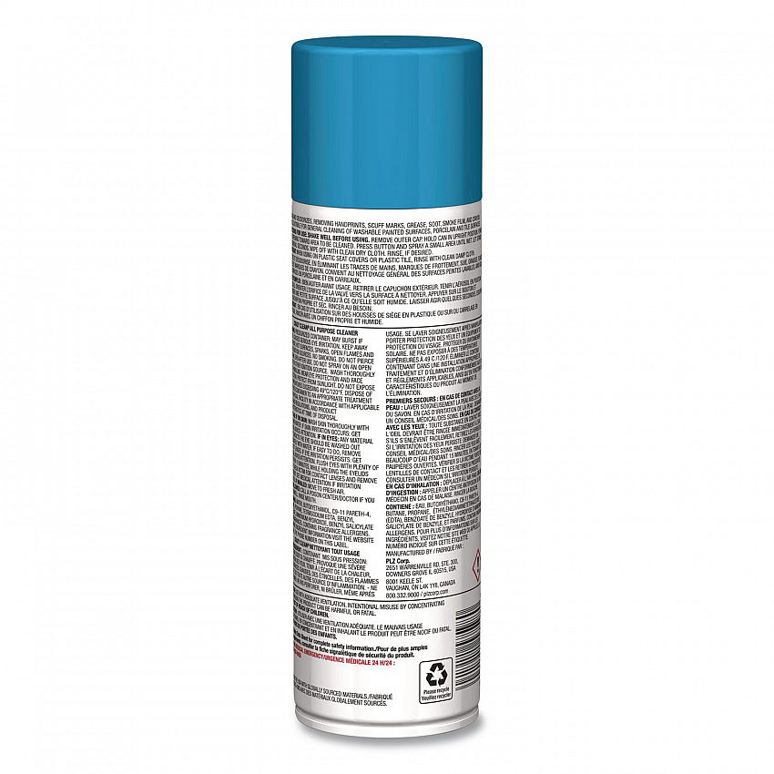 Crazy Clean, Unscented, 19 oz Aerosol Spray, 12/Carton (1000057598)