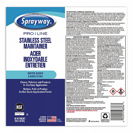 Stainless Steel Maintainer, 16 oz Aerosol Spray, 12/Carton (1000058336)
