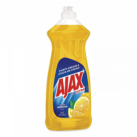 Dish Detergent, Lemon Scent, 28 oz Bottle, 9/Carton (44673)