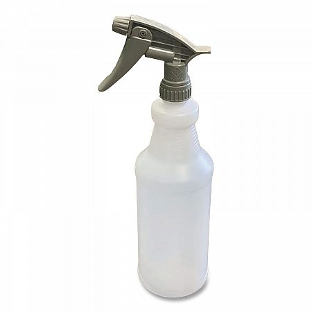 Spray Bottles, 24 oz, Clear, 3/Pack (721707)