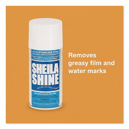 Stainless Steel Cleaner and Polish, 10 oz Aerosol Spray (1EA)