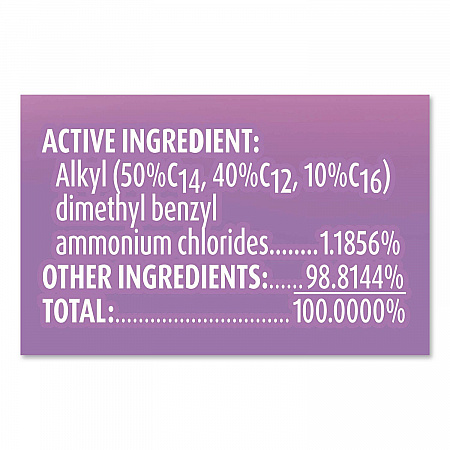 Clean and Fresh Multi-Surface Disinfectant Cleaner, Lavender and Orchid Essence, 144 oz Bottle, 4/Carton (88786)