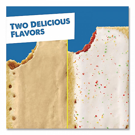 Pop Tarts, Brown Sugar Cinnamon/Strawberry, 2 Tarts/Pouch, 12 Pouches/Pack, 2 Packs/Carton (22000456)